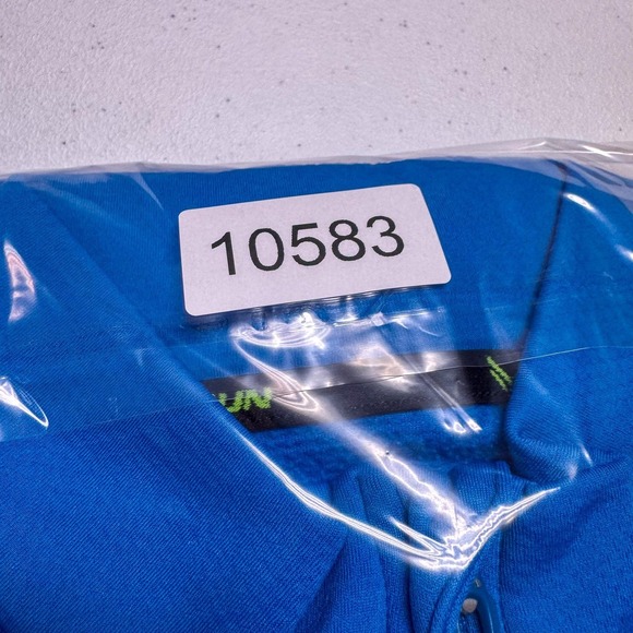 Under Armour Shirt Mens Large Blue ColdGear Run 1/4 Zip Pullover Fitted Running - Picture 12 of 12